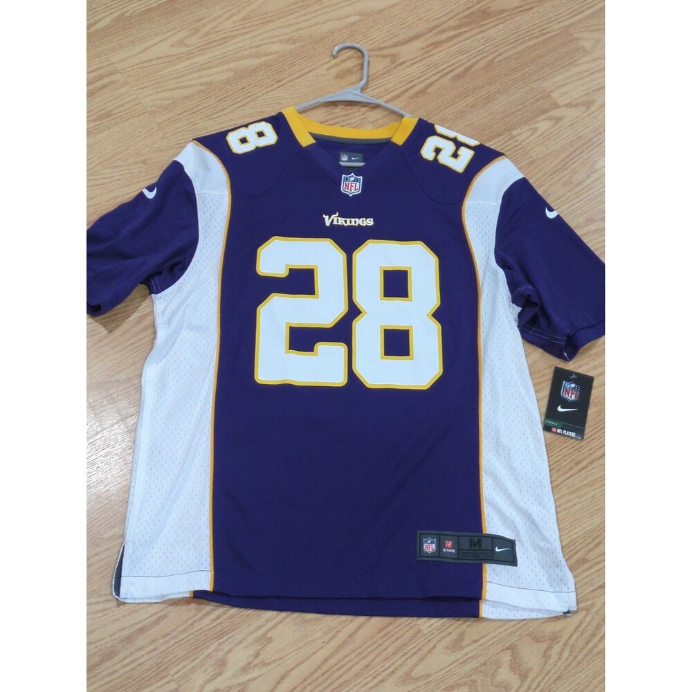 Nike NFL Minnesota Vikings Adriam Peterson #28 Jersey Size 44 Medium, NWT